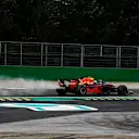 Daniel Ricciardo, Red Bull Racing RB14 engine blow up at Formula One World Championship, Rd14, Italian Grand Prix, Race, Monza, Italy, Sunday 2 September 2018. © Manuel Goria/Sutton Images