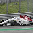 Marcus Ericsson, Alfa Romeo Sauber C37 with damage from 1 lap at Formula One World Championship, Rd14, Italian Grand Prix, Race, Monza, Italy, Sunday 2 September 2018. © Mark Sutton/Sutton Images