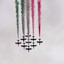 Flypast at Formula One World Championship, Rd14, Italian Grand Prix, Race, Monza, Italy, Sunday 2 September 2018. © Mark Sutton/Sutton Images