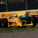 Satoru Nakajima, Lotus 100T at Legends F1 30th Anniversary Lap Demonstration at Formula One World Championship, Rd17, Japanese Grand Prix, Race, Suzuka, Japan, Sunday 7 October 2018.