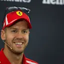 Sebastian Vettel, Ferrari in Press Conference at Formula One World Championship, Rd17, Japanese Grand Prix, Preparations, Suzuka, Japan, Thursday 4 October 2018.