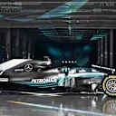 Mercedes-AMG F1 W09 EQ Power+ Launch and First Run, Silverstone, England, 22 February 2018. © Simon Galloway/Sutton Images