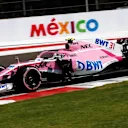 Esteban Ocon, Racing Point Force India VJM11 at Formula One World Championship, Rd19, Mexican Grand Prix, Practice, Circuit Hermanos Rodriguez, Mexico City, Mexico, Friday 26 October 2018.