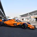 Lando Norris, McLaren MCL33 at Formula One World Championship, Rd19, Mexican Grand Prix, Practice, Circuit Hermanos Rodriguez, Mexico City, Mexico, Friday 26 October 2018.