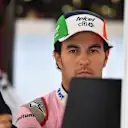 Sergio Perez, Racing Point Force India at Formula One World Championship, Rd19, Mexican Grand Prix, Qualifying, Circuit Hermanos Rodriguez, Mexico City, Mexico, Saturday 27 October 2018.