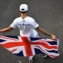 Lewis Hamilton, Mercedes AMG F1 celebrates at Formula One World Championship, Rd19, Mexican Grand Prix, Race, Circuit Hermanos Rodriguez, Mexico City, Mexico, Sunday 28 October 2018.
