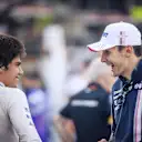 Lance Stroll (CDN) Williams and Esteban Ocon (FRA) Force India F1 at Formula One World Championship, Rd6, Monaco Grand Prix, Practice, Monte-Carlo, Monaco, Thursday 24 May 2018. © Manuel Goria/Sutton Images
