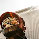 Marcus Ericsson (SWE) Alfa Romeo Sauber C37 reflected in a firemans helmet at Formula One World Championship, Rd6, Monaco Grand Prix, Qualifying, Monte-Carlo, Monaco, Saturday 26 May 2018. © Manuel Goria/Sutton Images