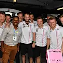 Alfonso Ribeiro (USA) with Force India F1 at Formula One World Championship, Rd6, Monaco Grand Prix, Race, Monte-Carlo, Monaco, Sunday 27 May 2018. © Mark Sutton/Sutton Images