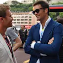 Nico Rosberg (GER) Mercedes-Benz Ambassador and Tom Brady (USA) NFL Player at Formula One World Championship, Rd6, Monaco Grand Prix, Race, Monte-Carlo, Monaco, Sunday 27 May 2018. © Mark Sutton/Sutton Images