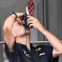 Adrian Newey (GBR) Red Bull Racing celebrates on the podium with a shoey at Formula One World Championship, Rd6, Monaco Grand Prix, Race, Monte-Carlo, Monaco, Sunday 27 May 2018. © Mark Sutton/Sutton Images