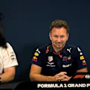 Christian Horner (GBR) Red Bull Racing Team Principal in the Press Conference at Formula One World Championship, Rd6, Monaco Grand Prix, Practice, Monte-Carlo, Monaco, Thursday 24 May 2018. © Manuel Goria/Sutton Images