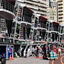 Pit lane at Formula One World Championship, Rd6, Monaco Grand Prix, Preparations, Monte-Carlo, Monaco, Wednesday 23 May 2018. © Mark Sutton/Sutton Images