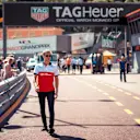 Marcus Ericsson (SWE) Alfa Romeo Sauber F1 Team walks the track at Formula One World Championship, Rd6, Monaco Grand Prix, Preparations, Monte-Carlo, Monaco, Wednesday 23 May 2018. © Manuel Goria/Sutton Images