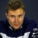 Sergey Sirotkin, Williams Racing in Press Conference at Formula One World Championship, Rd16, Russian Grand Prix, Preparations, Sochi Autodrom, Sochi, Krasnodar Krai, Russia, Thursday 27 September 2018.