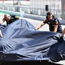 The crashed car of Daniel Ricciardo (AUS) Red Bull Racing RB14 is returned to the pits in FP1 at Formula One World Championship, Rd5, Spanish Grand Prix, Practice, Barcelona, Spain, Friday 11 May 2018. © Mark Sutton/Sutton Images