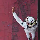 Lewis Hamilton (GBR) Mercedes-AMG F1 waves at Formula One World Championship, Rd5, Spanish Grand Prix, Practice, Barcelona, Spain, Friday 11 May 2018. © Mark Sutton/Sutton Images