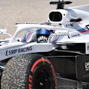 Lance Stroll (CDN) Williams FW41 crashes in FP1 at Formula One World Championship, Rd5, Spanish Grand Prix, Practice, Barcelona, Spain, Friday 11 May 2018. © Jerry Andre/Sutton Images