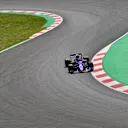 Esteban Ocon (FRA) Force India VJM11 and Pierre Gasly (FRA) Scuderia Toro Rosso STR13 at Formula One World Championship, Rd5, Spanish Grand Prix, Practice, Barcelona, Spain, Friday 11 May 2018. © Jerry Andre/Sutton Images