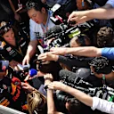 Daniel Ricciardo (AUS) Red Bull Racing talks with the media at Formula One World Championship, Rd5, Spanish Grand Prix, Practice, Barcelona, Spain, Friday 11 May 2018. © Mark Sutton/Sutton Images