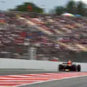 Max Verstappen (NED) Red Bull Racing RB14 sparks at Formula One World Championship, Rd5, Spanish Grand Prix, Qualifying, Barcelona, Spain, Saturday 12 May 2018. © Mark Sutton/Sutton Images