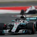 Lewis Hamilton (GBR) Mercedes-AMG F1 W09 EQ Power+ at Formula One World Championship, Rd5, Spanish Grand Prix, Qualifying, Barcelona, Spain, Saturday 12 May 2018. © Manuel Goria/Sutton Images
