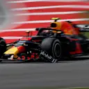 Max Verstappen (NED) Red Bull Racing RB14 with broken front wing at Formula One World Championship, Rd5, Spanish Grand Prix, Race, Barcelona, Spain, Sunday 13 May 2018. © Manuel Goria/Sutton Images