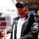 Lewis Hamilton (GBR) Mercedes-AMG F1 on the drivers parade at Formula One World Championship, Rd5, Spanish Grand Prix, Race, Barcelona, Spain, Sunday 13 May 2018. © Manuel Goria/Sutton Images
