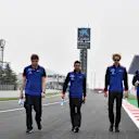 Brendon Hartley (NZL) Scuderia Toro Rosso walks the track at Formula One World Championship, Rd5, Spanish Grand Prix, Preparations, Barcelona, Spain, Thursday 10 May 2018. © Jerrry Andre/Sutton Images
