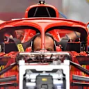 Ferrari SF-71H at Formula One World Championship, Rd5, Spanish Grand Prix, Preparations, Barcelona, Spain, Thursday 10 May 2018. © Jerrry Andre/Sutton Images