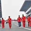 Sebastian Vettel (GER) Ferrari walks the track at Formula One World Championship, Rd5, Spanish Grand Prix, Preparations, Barcelona, Spain, Thursday 10 May 2018. © Jerrry Andre/Sutton Images