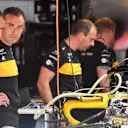 Cyril Abiteboul (FRA) Renault Sport F1 Managing Director in the garage at Formula One World Championship, Rd5, Spanish Grand Prix, Preparations, Barcelona, Spain, Thursday 10 May 2018. © Mark Sutton/Sutton Images