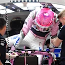 Esteban Ocon (FRA) Force India VJM11 at Formula One World Championship, Rd5, Spanish Grand Prix, Preparations, Barcelona, Spain, Thursday 10 May 2018. © Mark Sutton/Sutton Images