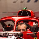 BEFORE: Ferrari's Spanish Grand Prix wing mirror layout, complete with winglets. © Manuel Goria/Sutton Images