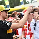Nico Hulkenberg (GER) Renault Sport F1 Team fans selfie at Formula One World Championship, Rd5, Spanish Grand Prix, Preparations, Barcelona, Spain, Thursday 10 May 2018. © Jerry Andre/Sutton Images