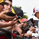 Marcus Ericsson (SWE) Alfa Romeo Sauber F1 Team signs autographs for the fans at Formula One World Championship, Rd5, Spanish Grand Prix, Preparations, Barcelona, Spain, Thursday 10 May 2018. © Jerry Andre/Sutton Images
