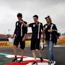 Sergio Perez (MEX) Force India F1 walks the track at Formula One World Championship, Rd5, Spanish Grand Prix, Preparations, Barcelona, Spain, Thursday 10 May 2018. © Mark Sutton/Sutton Images