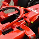 Ferrari SF-71H with mirrors on halo at Formula One World Championship, Rd5, Spanish Grand Prix, Preparations, Barcelona, Spain, Thursday 10 May 2018. © Mark Sutton/Sutton Images