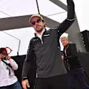 Fernando Alonso (ESP) McLaren on stage at Formula One World Championship, Rd5, Spanish Grand Prix, Preparations, Barcelona, Spain, Thursday 10 May 2018. © Jerry Andre/Sutton Images