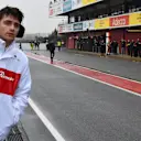 Charles Leclerc (MON) Alfa Romeo Sauber F1 Team at Formula One Testing, Day Four, Barcelona, Spain, 1 March 2018. © Mark Sutton/Sutton Images