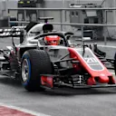Romain Grosjean (FRA) Haas VF-18 at Formula One Testing, Day Four, Barcelona, Spain, 1 March 2018. © Mark Sutton/Sutton Images