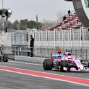 Sergio Perez (MEX) Force India VJM11 at Formula One Testing, Day Four, Barcelona, Spain, 1 March 2018. © Mark Sutton/Sutton Images