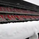 Snow stops testing on day three at Formula One Testing, Day Three, Barcelona, Spain, 28 February 2018. © Mark Sutton/Sutton Images