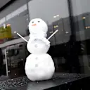Mercedes AMG F1 snowman at Formula One Testing, Day Three, Barcelona, Spain, 28 February 2018. © Jerry Andre/Sutton Images
