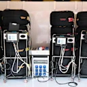 Tyre warmers at Formula One Testing, Day Two, Barcelona, Spain, 27 February 2018. © Mark Sutton/Sutton Images