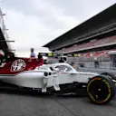 Charles Leclerc (MON) Alfa Romeo Sauber C37 at Formula One Testing, Day Two, Barcelona, Spain, 27 February 2018. © Mark Sutton/Sutton Images