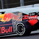 Max Verstappen (NED) Red Bull Racing RB14 with aero sensor at Formula One Testing, Day Two, Barcelona, Spain, 27 February 2018. © Jerry Andre/Sutton Images