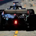 Lewis Hamilton (GBR) Mercedes-AMG F1 W09 EQ Power+ with lights on rear wing at Formula One Testing, Day One, Barcelona, Spain, Tuesday 15 May 2018. © Jerry Andre/Sutton Images