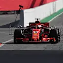 Sebastian Vettel (GER) Ferrari SF-71H at Formula One Testing, Day One, Barcelona, Spain, Tuesday 15 May 2018. © Jerry Andre/Sutton Images