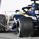 Carlos Sainz jr (ESP) Renault Sport F1 Team RS18 with aero sensor at Formula One Testing, Day One, Barcelona, Spain, Tuesday 15 May 2018. © Jerry Andre/Sutton Images